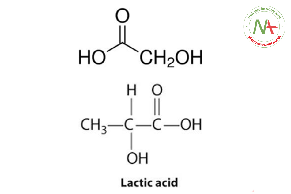 Công thức cấu tạo của Acid Lactic