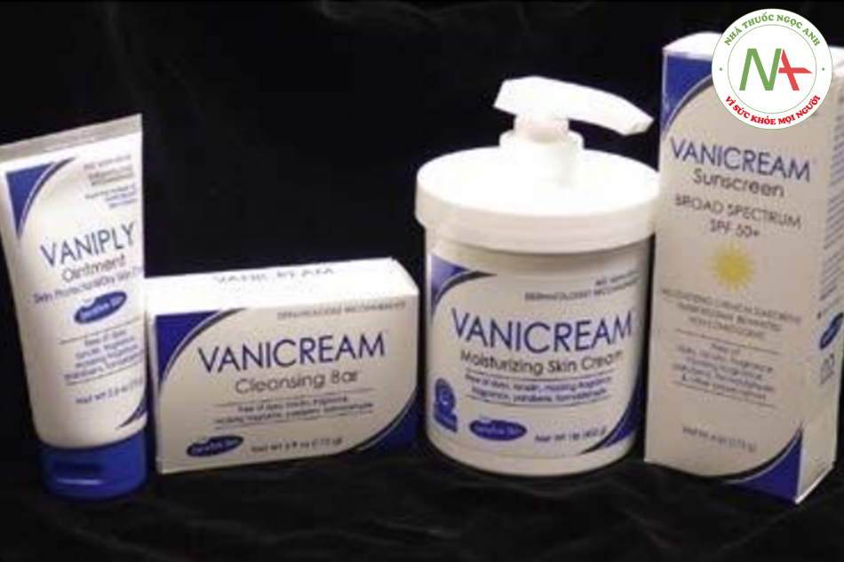 Hình. 14.6 Dòng sản phẩm chăm sóc da sau tái tạo bề mặt “Vani” rất dễ sử dụng, giá cả phải chăng và không gây dị ứng