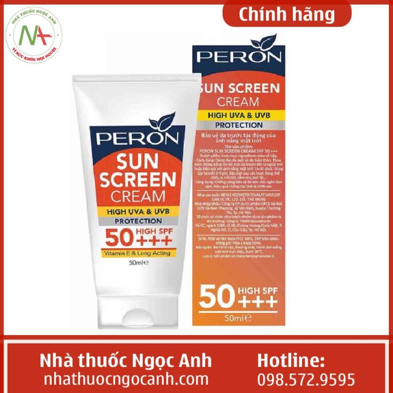 Peron Sun Screen Cream