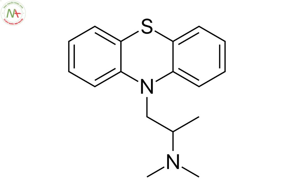 Cấu trúc phân tử Promethazine 