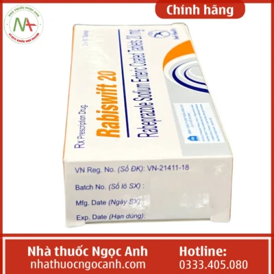 Hộp thuốc Rabiswift 20