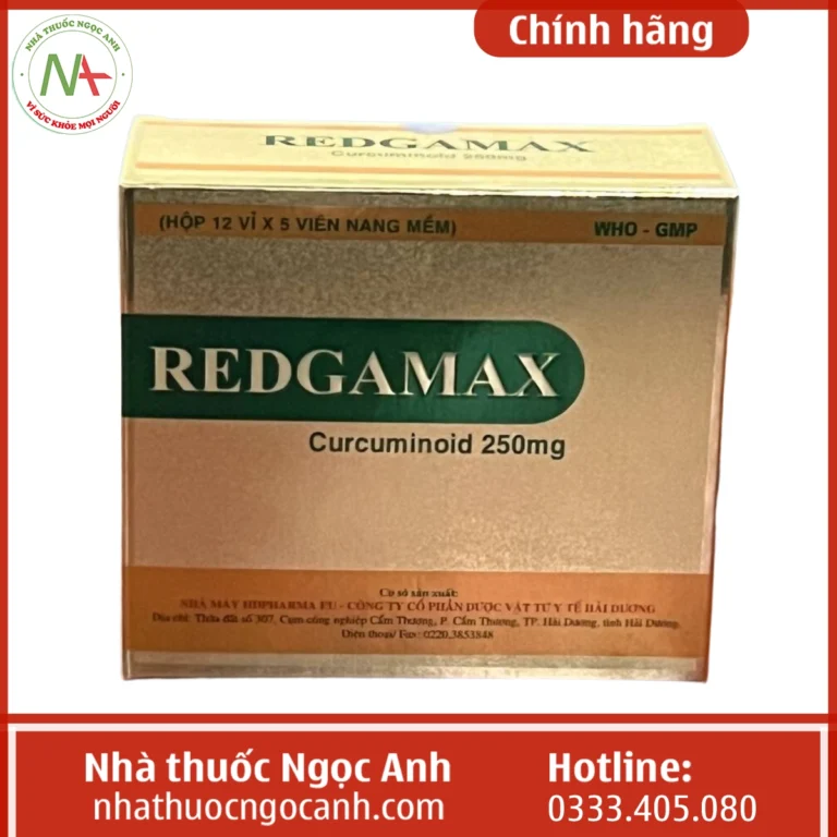 Hộp thuốc Redgamax 250mg