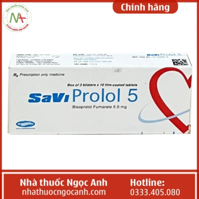 Hộp thuốc SaVi Prolol 5