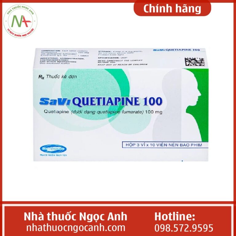 SaVi Quetiapine 100