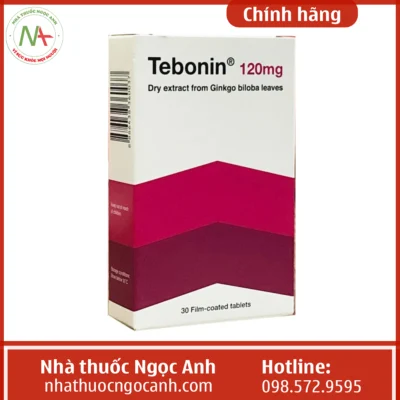 Hộp thuốc Tebonin 120mg