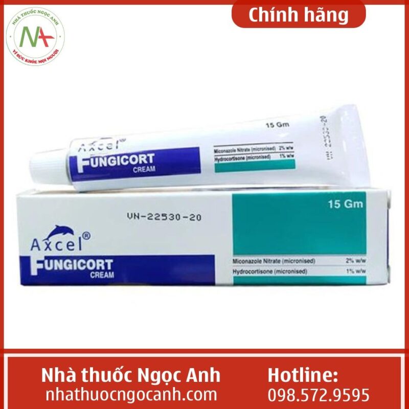 Init Axcel Thuốc Axcel Fungicort là thuốc gì? Mua ở đâu? Giá bao nhiêu?