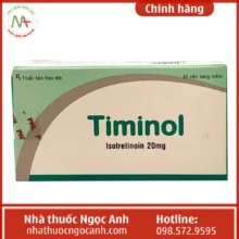 Hộp thuốc Timinol 20mg