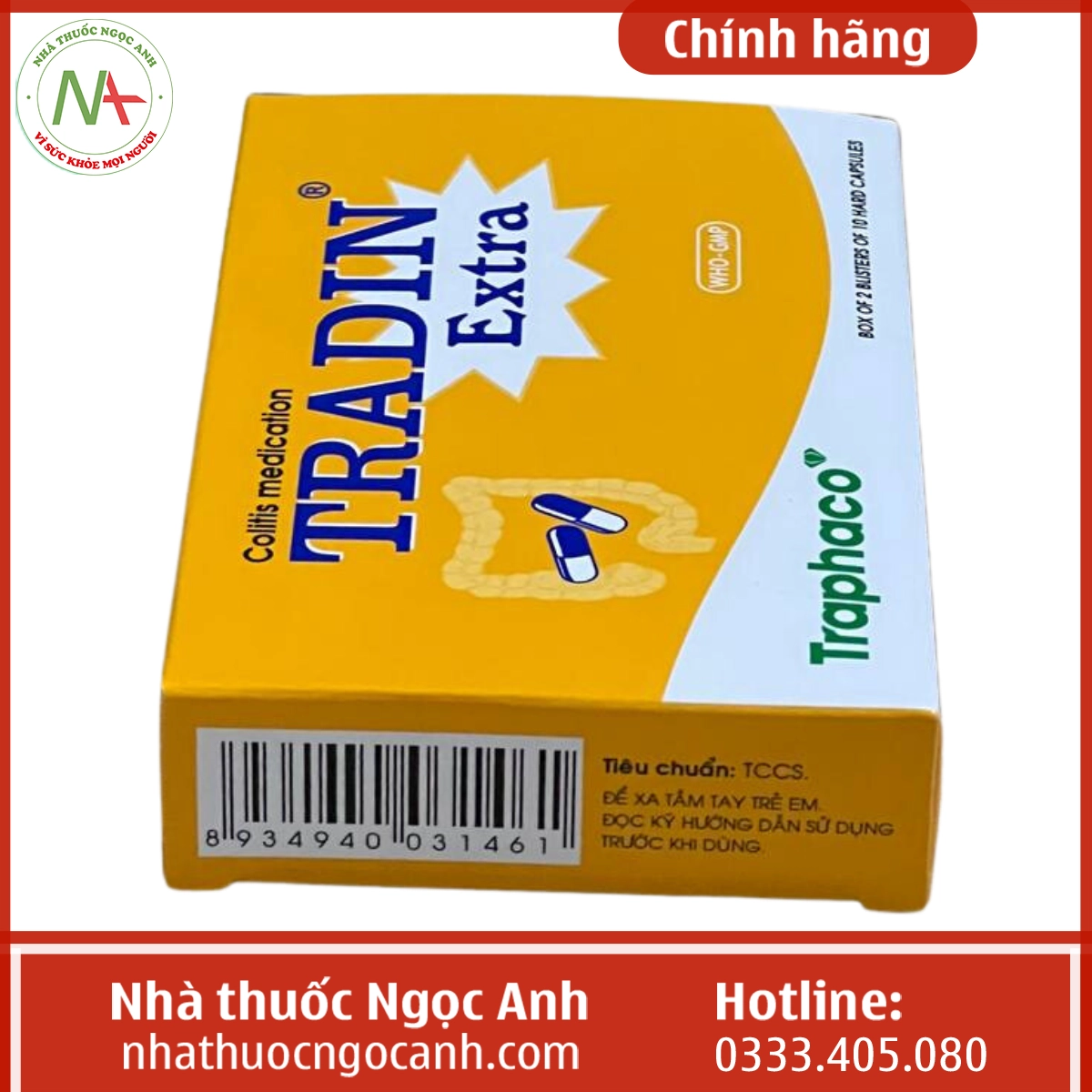 Hộp thuốc Tradin Extra