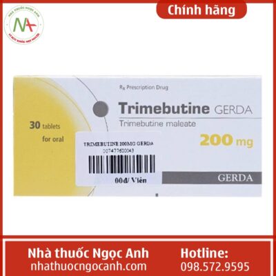thuốc Trimebutine Gerda 200mg