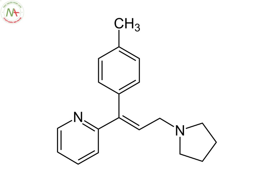 Cấu trúc phân tử Triprolidin 
