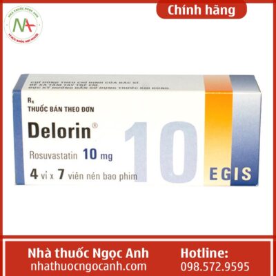 thuốc Delorin 10mg