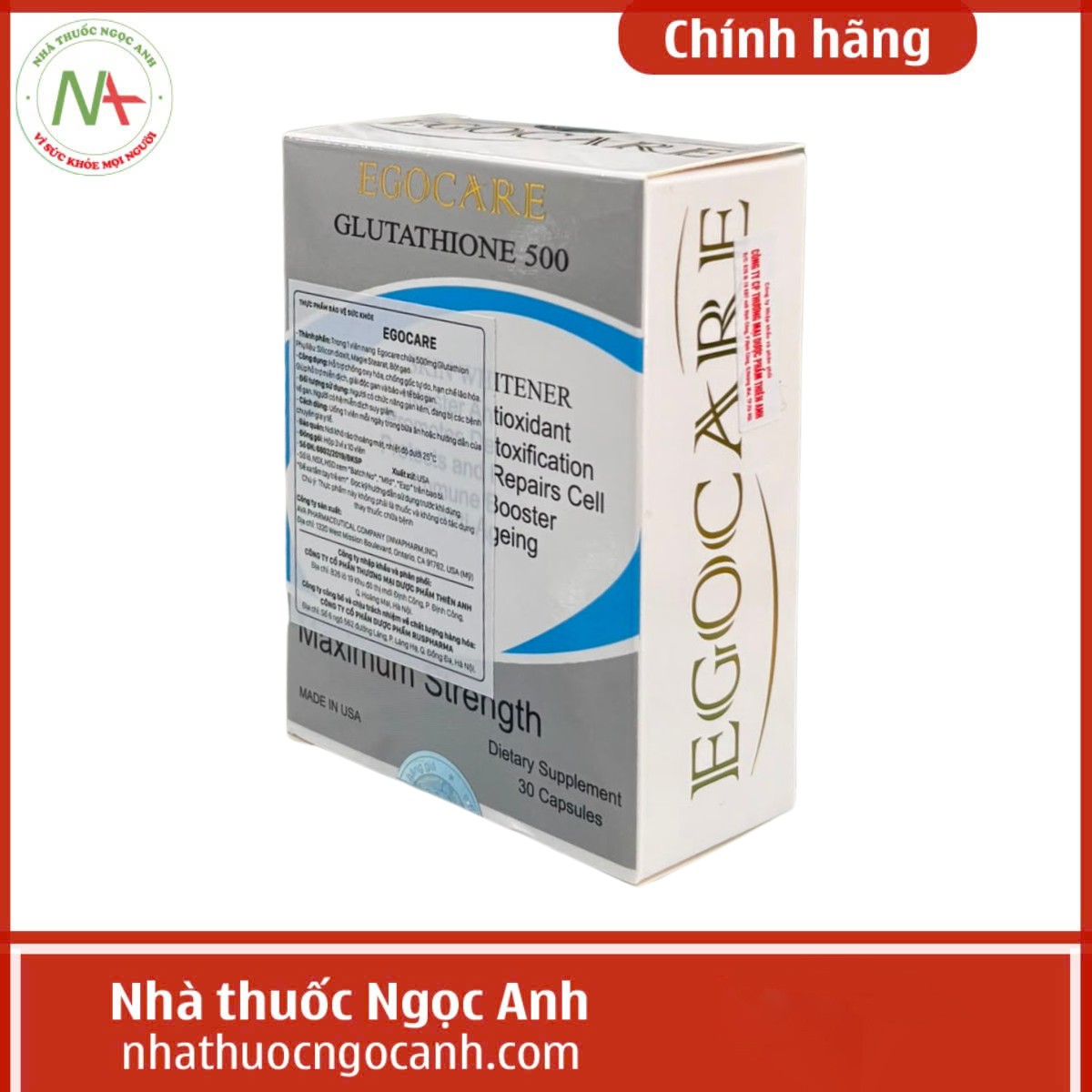 egocare glutathione 500 có tốt không? Giá bao nhiêu? Mua ở đâu Quantification of glutathione and