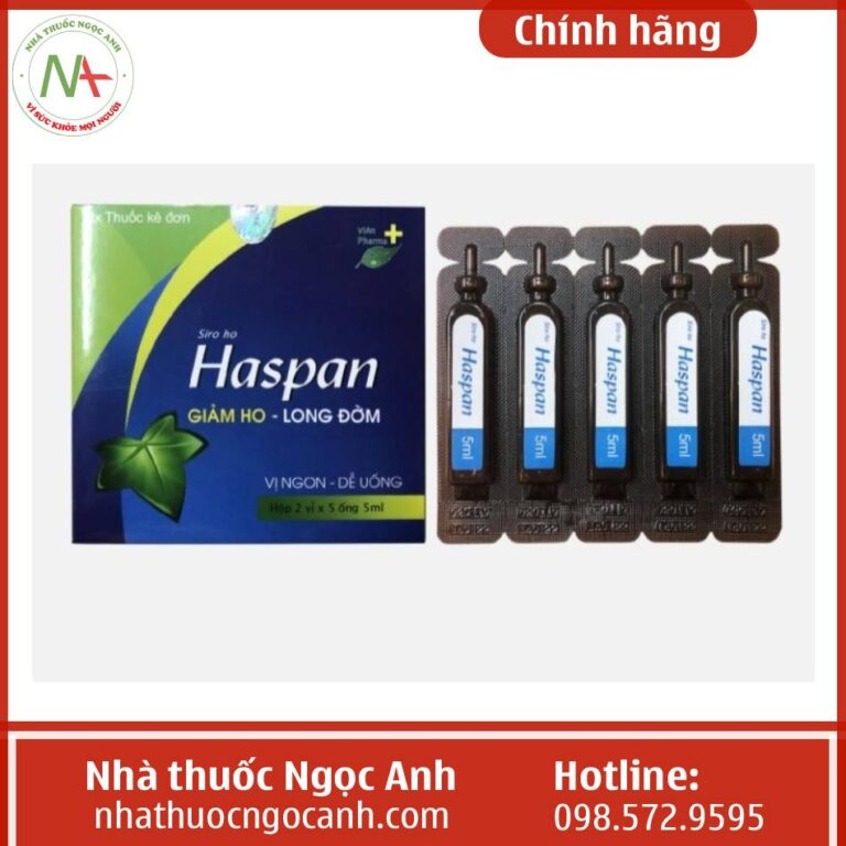 SIRO HO HASPAN hộp 10 ống