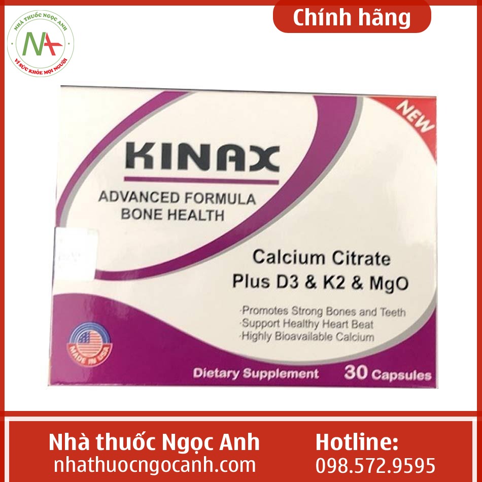 Công dụng của kinax