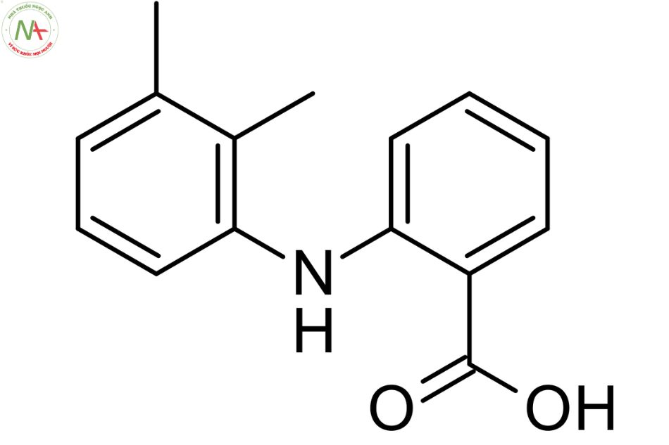 Cấu trúc phân tử Acid mefenamic