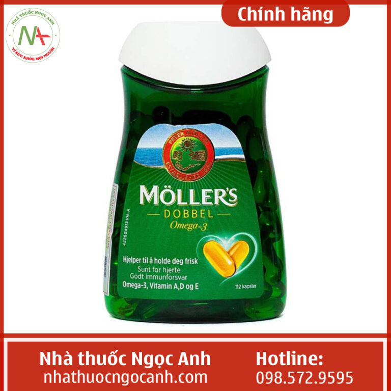 Moller’s Dobbel Omega 3 là thuốc gì? Giá bao nhiêu? Mua ở đâu