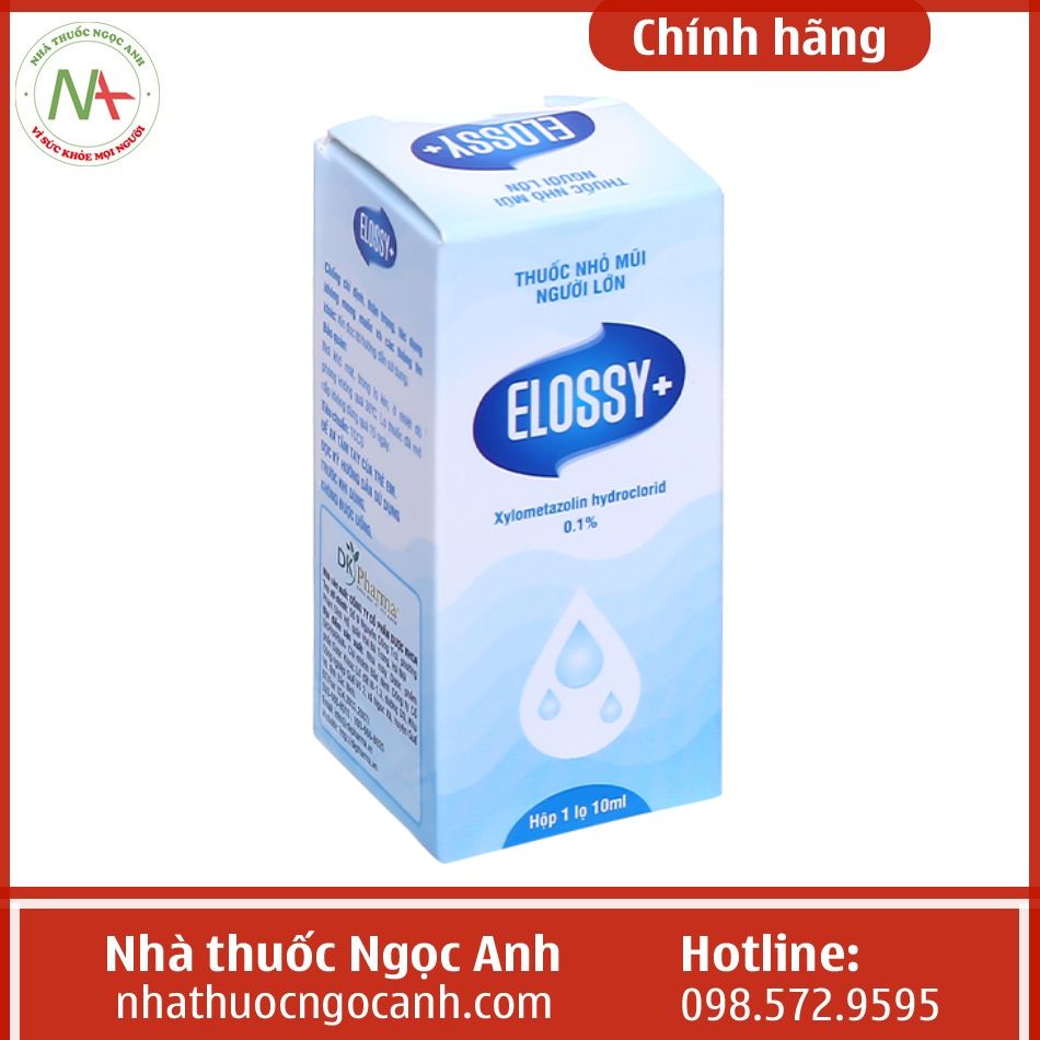 nghiêng thuốc nhỏ mũi người lớn elossy