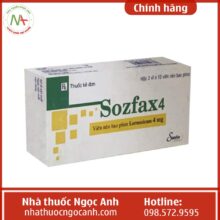 Thuốc sozfax 4 có tác dụng gì?