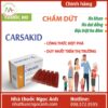 Thuốc Carsakid có tác dụng gì?