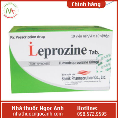 Thuốc Leprozine Tab. có tác dụng gì? Mua ở đâu? Giá bao nhiêu