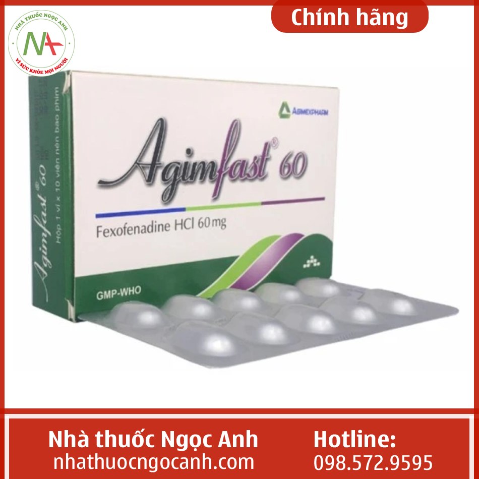 Hình ảnh thuốc Agimfast 60