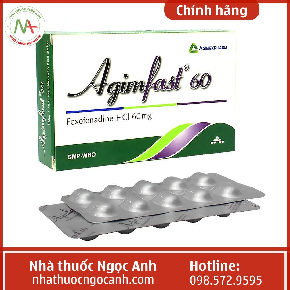 Hình ảnh thuốc Agimfast 60