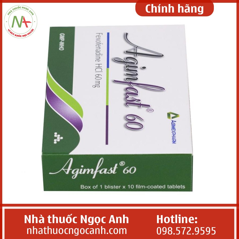 Hình ảnh thuốc Agimfast 60