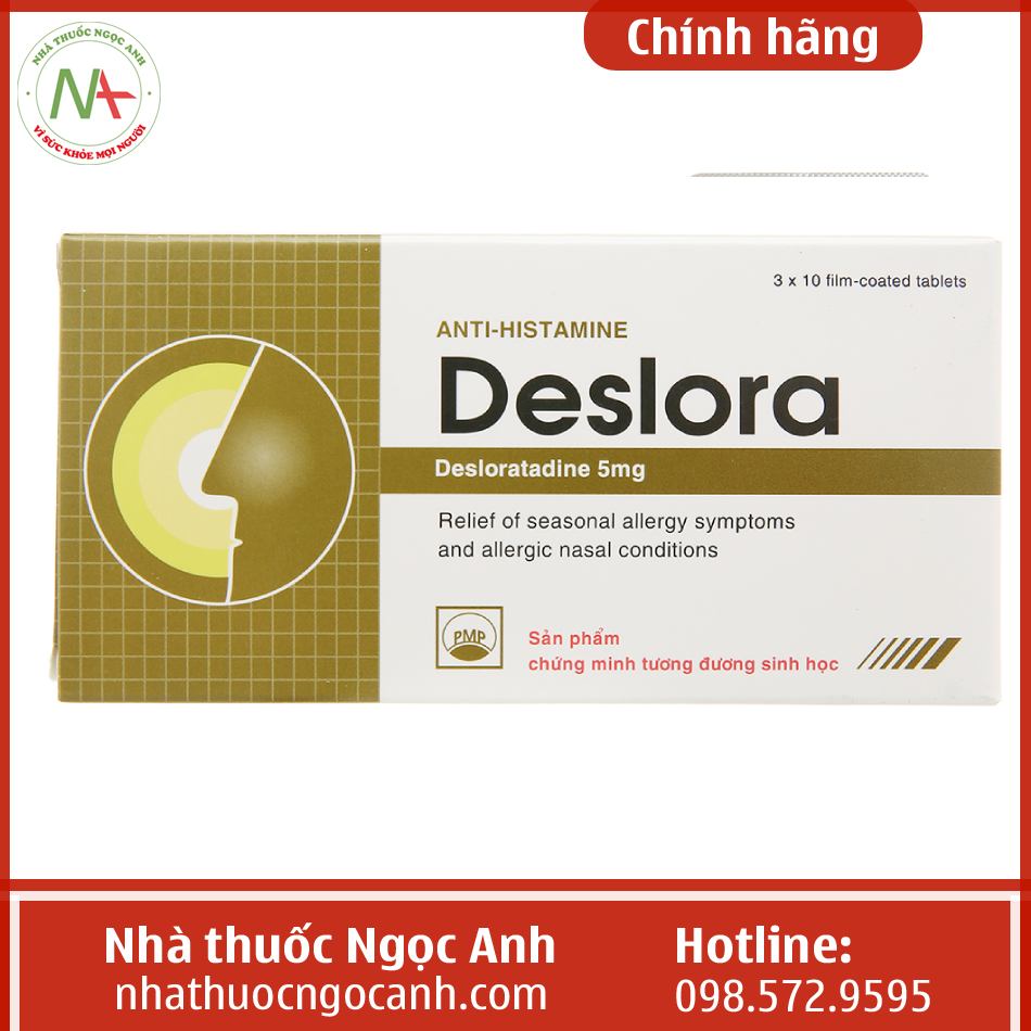 Hình ảnh thuốc Deslora 5mg