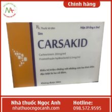 Thuốc Carsakid có tác dụng gì?