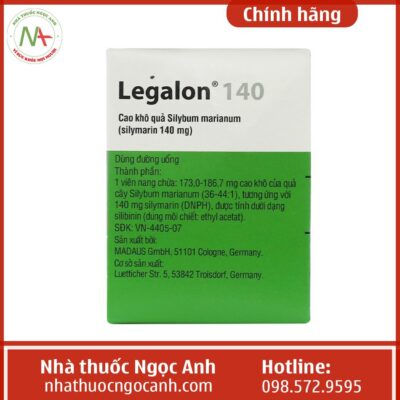 Thuốc Legalon 140 là thuốc gì?