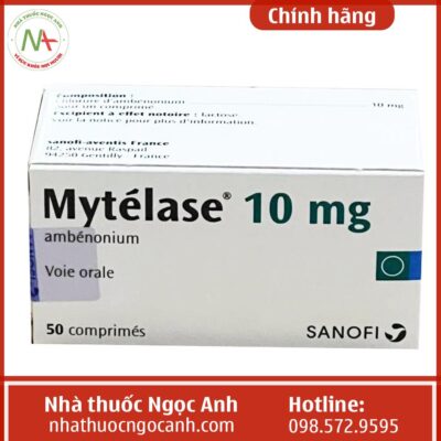 Mytelase 10mg điều trị nhược cơ