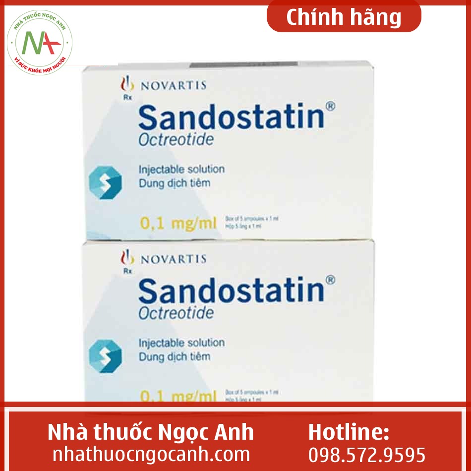 Tác dụng của thuốc Sandostatin 