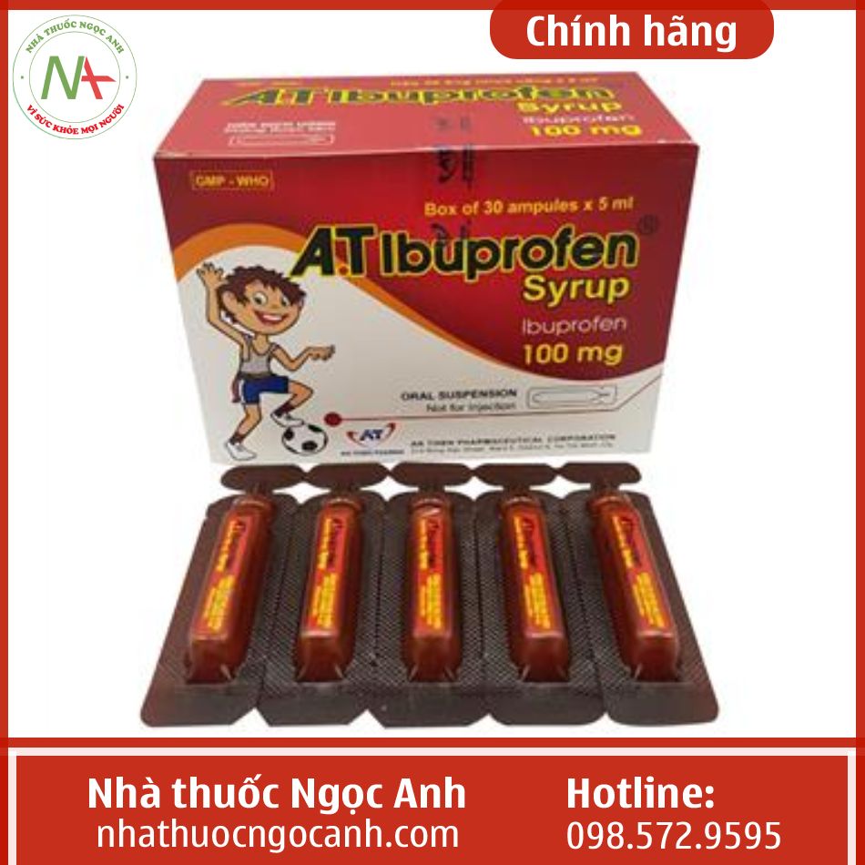 A.T Ibuprofen Syrup 5ml