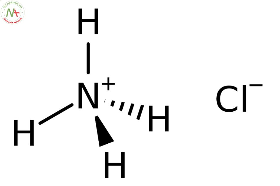Cấu trúc phân tử Amoni chlorid 