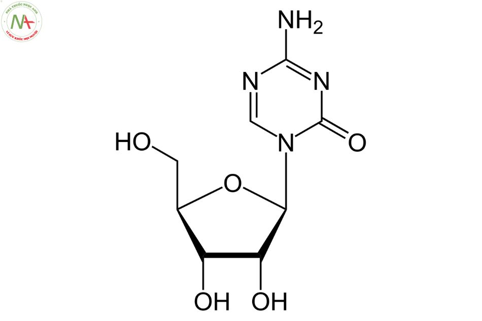 Cấu trúc phân tử Azacitidine 