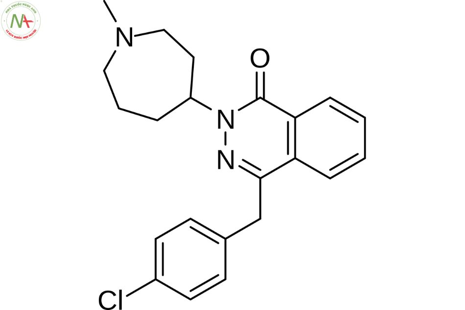 Cấu trúc phân tử Azelastine 
