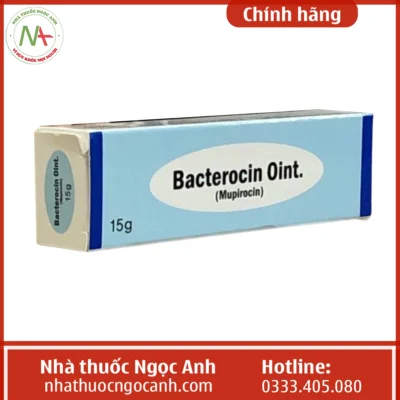 Hộp thuốc Bacterocin Oint 15g