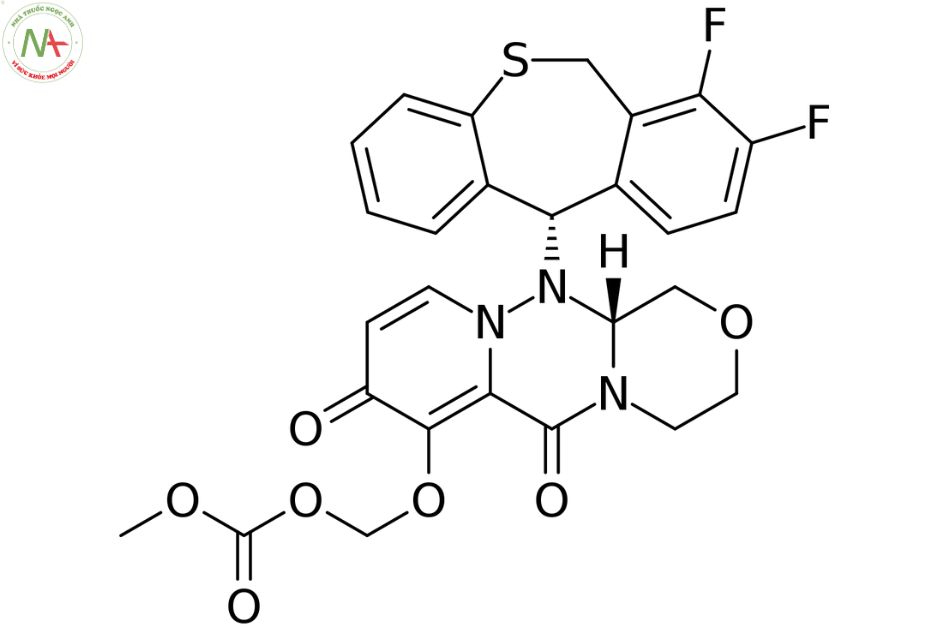 Cấu trúc phân tử Baloxavir marboxil 