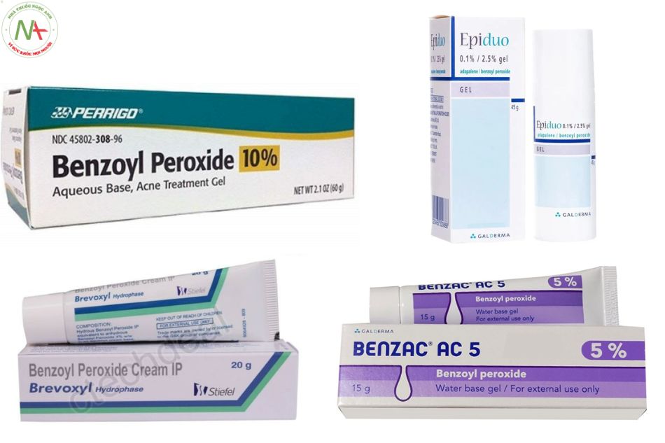 Dạng bào chế Benzoyl peroxide