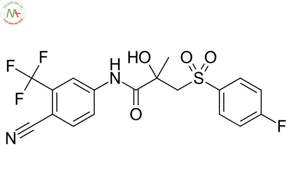 Cấu trúc phân tử Bicalutamide 