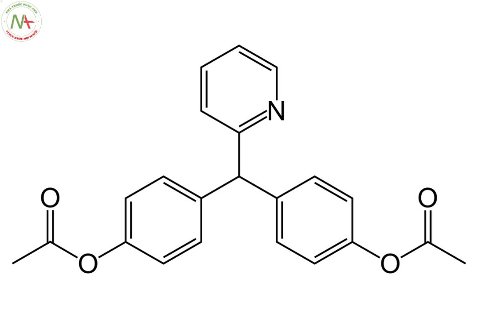 Cấu trúc phân tử Bisacodyl 
