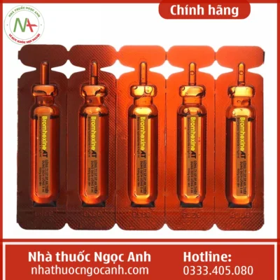Ống Bromhexine A.T 4mg/5ml