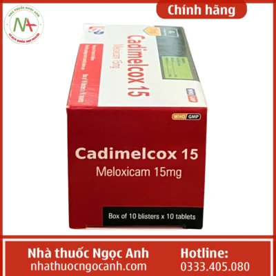 Hộp thuốc Cadimelcox 15
