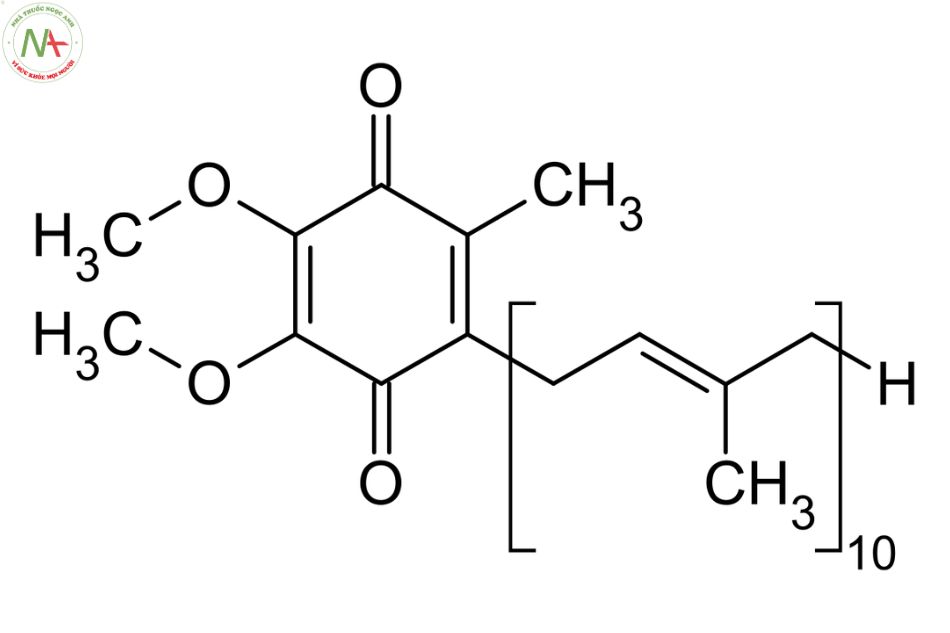 Cấu trúc phân tử Coenzyme Q10 