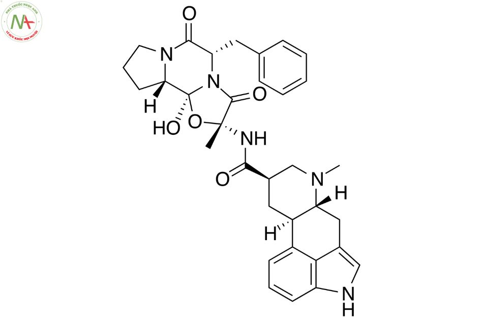Cấu trúc phân tử Dihydroergotamin 