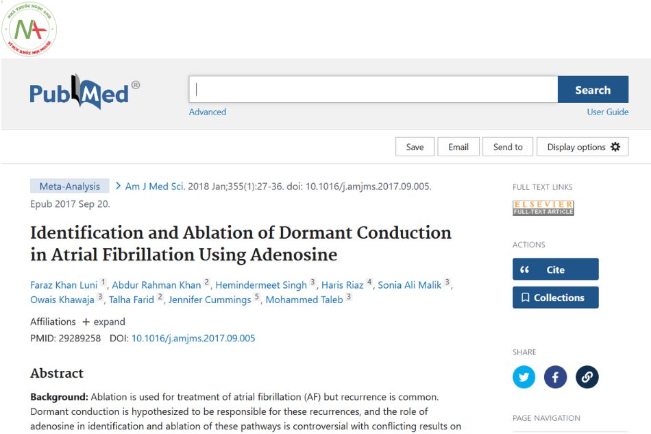 Identification and Ablation of Dormant Conduction in Atrial Fibrillation Using Adenosine