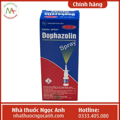 Hộp thuốc Dophazolin Spray