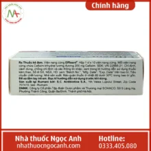 Hộp thuốc Effixent 200mg