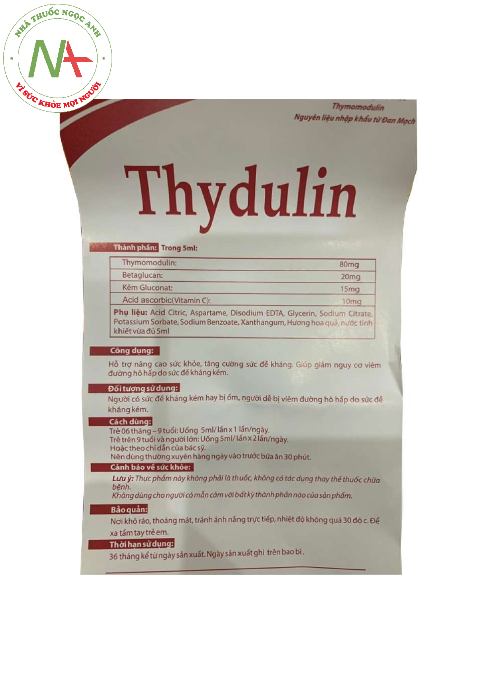 HDSD Thydulin