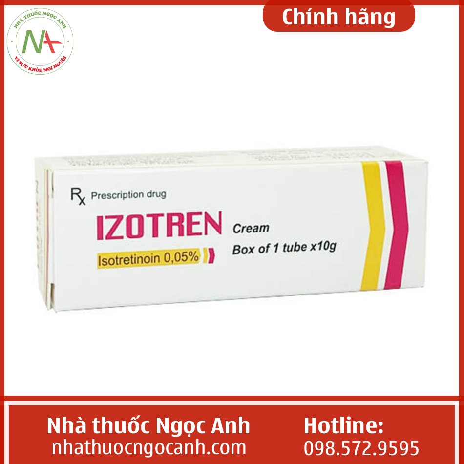 Thuốc bôi Izotran 0,05%